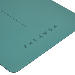 Yoga mat balance mat mustard green