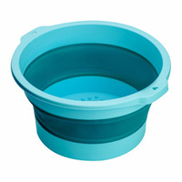 Folding pedicure bowl blue