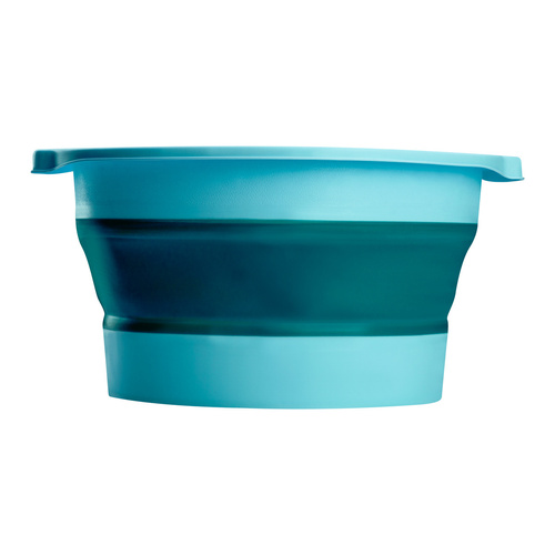 Folding pedicure bowl blue