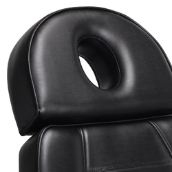 Electric sillon lux 273b cosmetic chair + stool 304 black