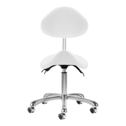 Cosmetic stool 1004 giovanni white