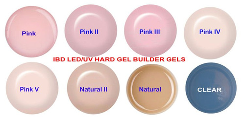 Żel budujący do paznokci ibd pink builder gel 56g led/uv