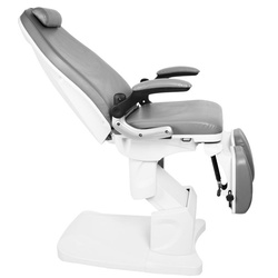 Podiatry chair electr. azzurro 709a 3 siln. gray