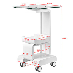 Cosmetic table under the device 082