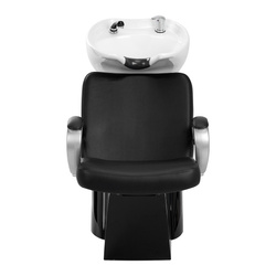 Hair system hairdresser's wash stand za31 black