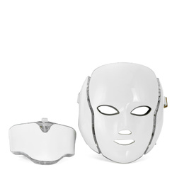 Professional LED Mask 7 colors, face + neck+ electrostimulation