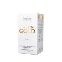 Farmona Retin Gold Liftingujący - rozświetlający krem pod oczy 50ml