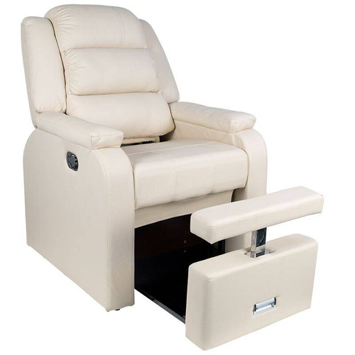 Pedicure spa chair hilton cream