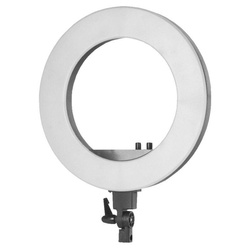 Lampa pierścieniowa ring light 18' 48w led czarna + statyw