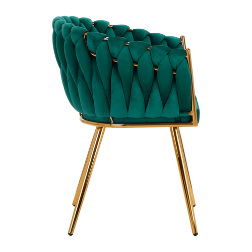 4rico chair qs-gw06g velvet green