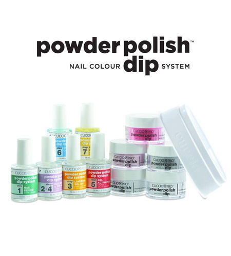 Zestaw startowy do manicure tytanowego Dip System CUCCIO + 12 pędzelków gratis 