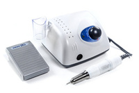 Saeshin Strong 210/120II manicure/pedicure/prosthetic milling machine (WHITE) white handle 50W ORIGINAL