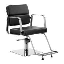 Gabbiano hairdressing chair porto black sm