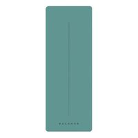 Yoga mat balance mat mustard green