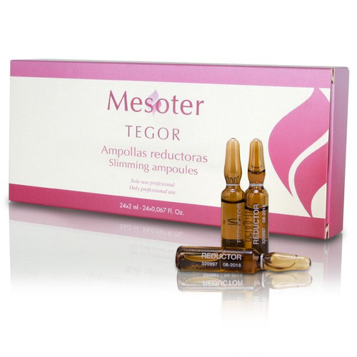 Ampułki wyszczuplające do mezoterapii/elektroporacji do ciała MESOTER SLIMMING AMPOULES 24x2ml