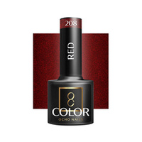 Ocho nails lakier hybrydowy red 208 -5 g