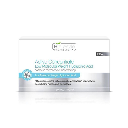 Bielenda set of active concentrates with low molecular hyaluronic acid 10 x3 ml