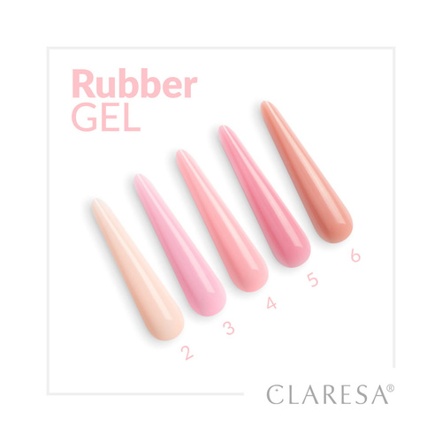 Claresa żel budujący rubber żel 3 90g