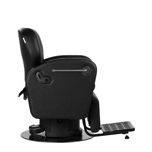 Electric barber chair gabbiano baron black