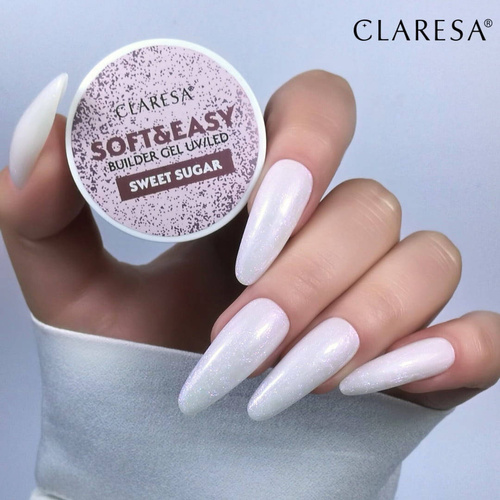 Claresa soft&amp;easy gel builder sweet sugar 45g