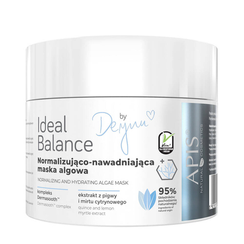 Apis ideal balance by deynn, normalizing and hydrating algae mask 100 g