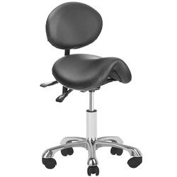 Cosmetic stool 1025 black giovanni