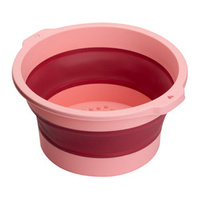 Folding pedicure bowl pink