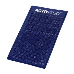 Acupressure mat activfizjo premium natural navy blue with cushion