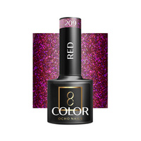 Ocho nails lakier hybrydowy red 209 -5 g