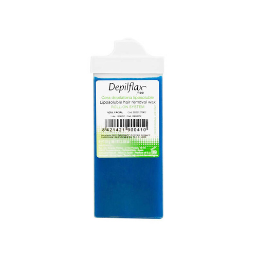 Depilflax facial hair removal wax azulene roll 110g