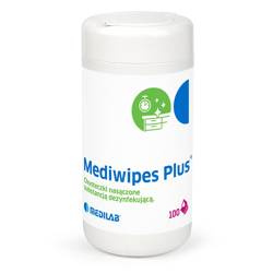 Mediwipes plus alcohol wipes for surface disinfection 