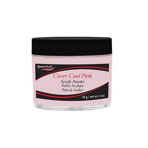 Puder akrylowy SuperNail COOL Pink - kryjący - 56g