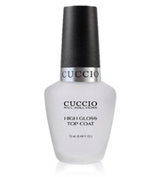 Cuccio Top nabłyszczający do lakieru do paznokci - High gloss top coat 13 ml