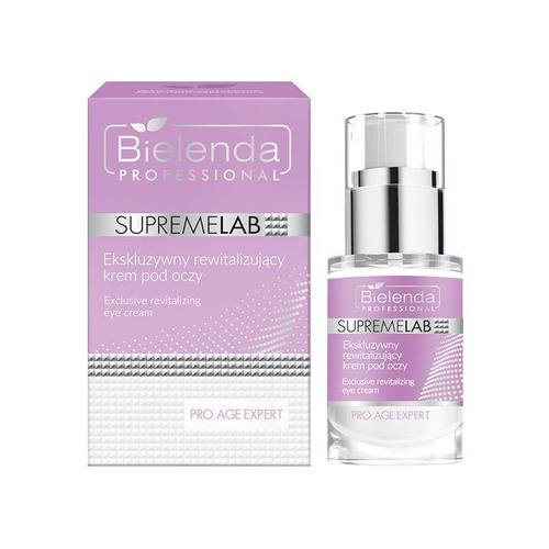 Bielenda supremelab pro age expert exclusive revitalizing eye cream 15 ml