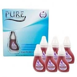 Permanent makeup pigment Biotouch Pure Rosewood 3mlx6