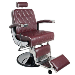 Gabbiano barber chair imperial maroon