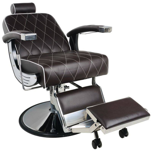 Gabbiano barber chair imperial brown