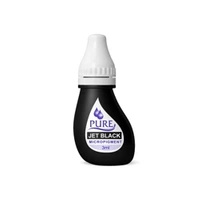 Biotouch Pure Jet Black permanent makeup pigment 3ml