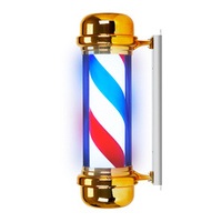 Barber shop field illuminated plafond bb-02 gold large