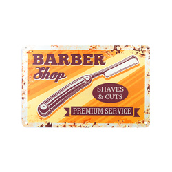 Decorative barber board b012