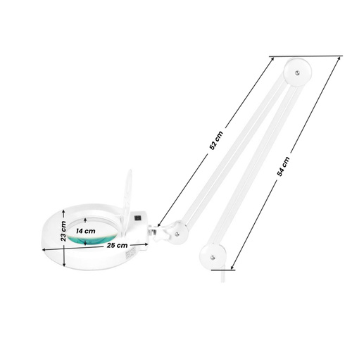 Lampa lupa led s4 + statyw