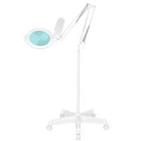 Led glow moonlight magnifying lamp 8012/5' white with tripod