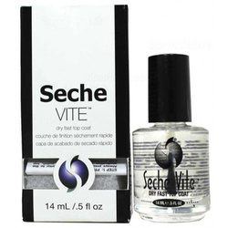 Seche Vite Top Coat 14 ml top coat do zwykłego lakieru, utwardzacz do lakieru do paznokci 