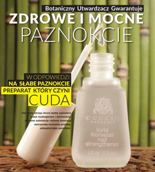 Cuccio botaniczna odżywka do paznokci ze skrzypem Forte+ 15 ml