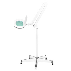 Magnifier lamp elegante 6028 60 led smd 5d with tripod reg. light intensity