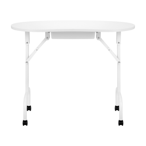 Folding desk 4031 white + bag