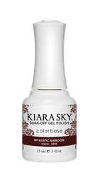 KIARA SKY Gel Polish - G545 RIYALISTIC MAROON