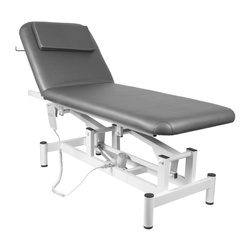 Electr. massage couch 079 1 siln. gray