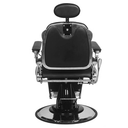 Gabbiano barber chair francesco black