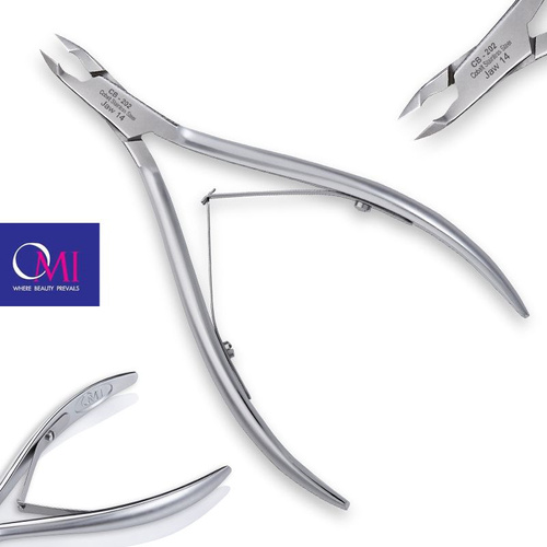 Omi pro-line pliers cb-202 cuticle nipper jaw 12/4 mm lap joint